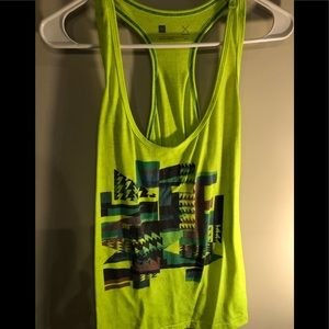 Green Workout Tank